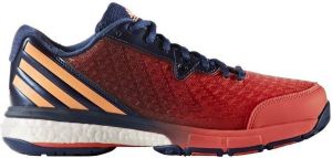 Adidas Performance Energy Volley Boost De schoenen van het volleybal Vrouw Rode