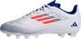 Adidas Perfor ce F50 Club Junior voetbalschoenen wit rood kobaltblauw Imitatieleer 36 2 3 - Thumbnail 2