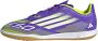 Adidas Perfor ce F50 Club IN junior voetbalschoenen paars wit geel - Thumbnail 2