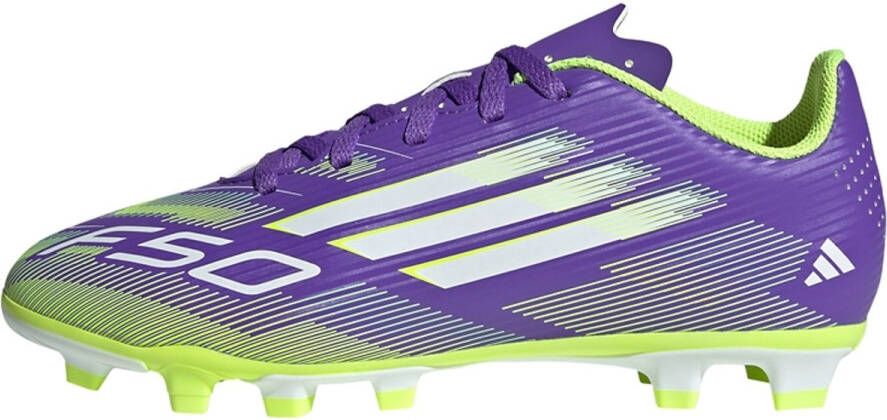 adidas Performance F50 Club Stevige Multi-Ground Voetbalschoenen Kids Kinderen Paars