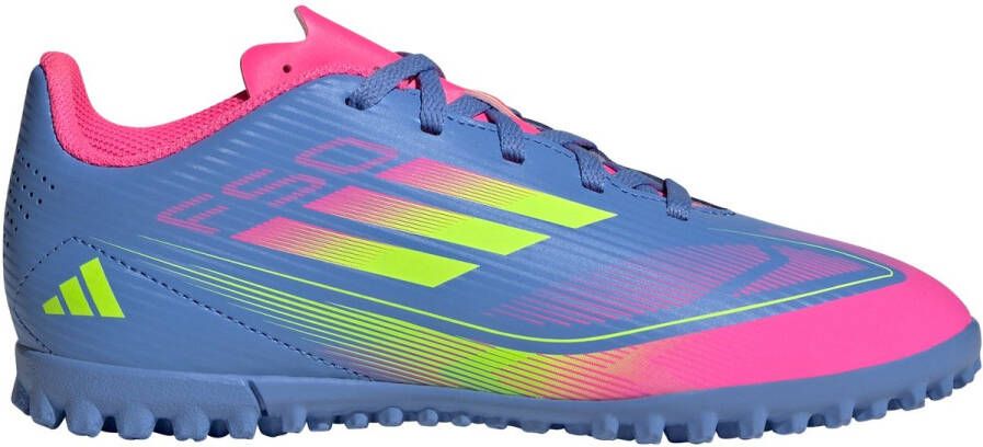 Adidas Perfor ce F50 Club Turf Voetbalschoenen Kids Kinderen Blauw