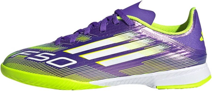 Adidas Perfor ce F50 League Indoor Voetbalschoenen Kids Kinderen Paars