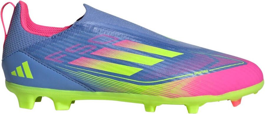 Adidas Perfor ce F50 League Veterloze Firm Multi-Ground Voetbalschoenen Kids Kinderen Blauw