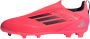 Adidas F50 League Laceless FG Junior Turbo Aurora Black Platinum Metallic Turbo Aurora Black Platinum Metallic - Thumbnail 1