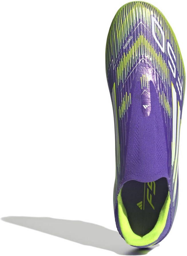 Adidas Perfor ce F50 League Veterloze Firm Multi-Ground voetbalschoenen Unisex Paars