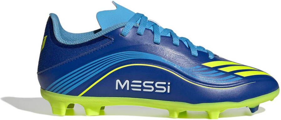 Adidas Perfor ce F50 Messi League Firm Multi-Ground Voetbalschoenen Kids Kinderen Blauw