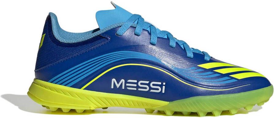 Adidas Perfor ce F50 Messi League Turf Boots Kids Kinderen Blauw
