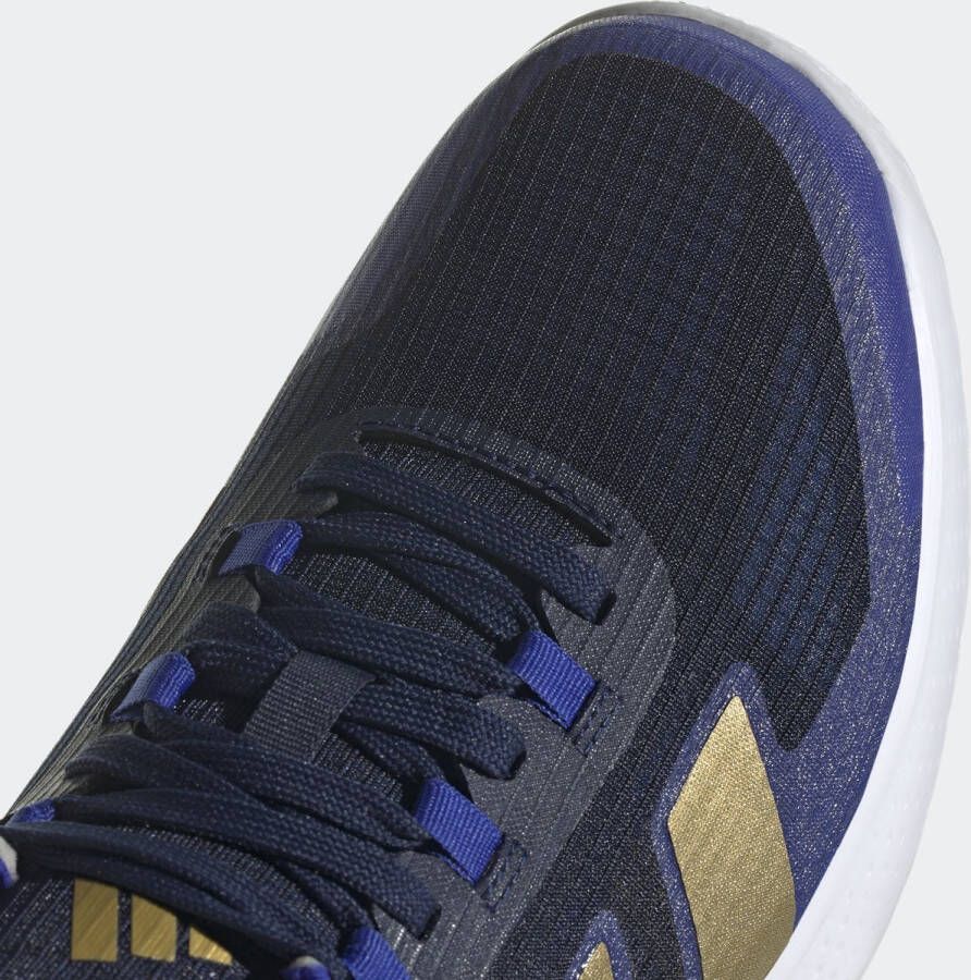 Adidas Performance Forcebounce Volleybalschoenen Unisex Blauw