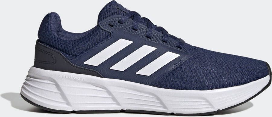 Adidas Performance Galaxy 6 hardloopschoenen donkerblauw wit - Foto 4