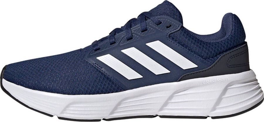 Adidas Performance Galaxy 6 hardloopschoenen donkerblauw wit - Foto 3