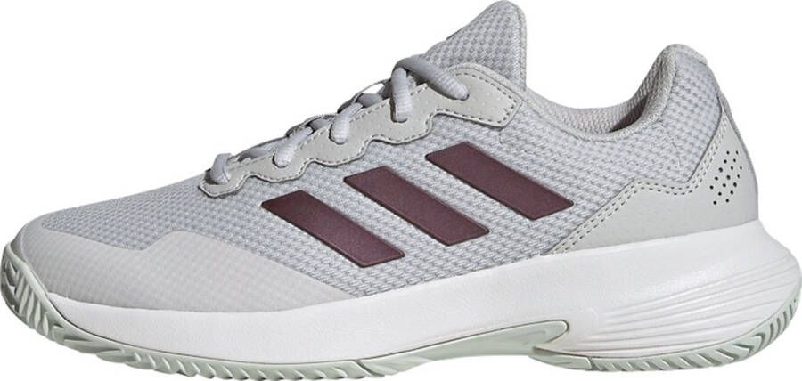 Adidas Performance Gamecourt 2.0 Tennisschoenen Dames Grijs