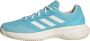 Adidas Performance Gamecourt 2.0 Tennisschoenen Dames Turquoise - Thumbnail 1
