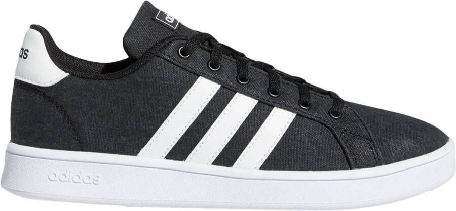 Adidas grand court zwart sale