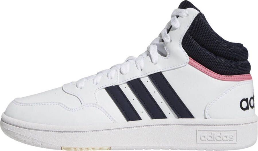 Adidas Performance Hoops 3.0 Mid Classic Schoenen Unisex Wit