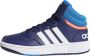 Adidas Perfor ce Hoops Mid Schoenen Kinderen Blauw - Thumbnail 24