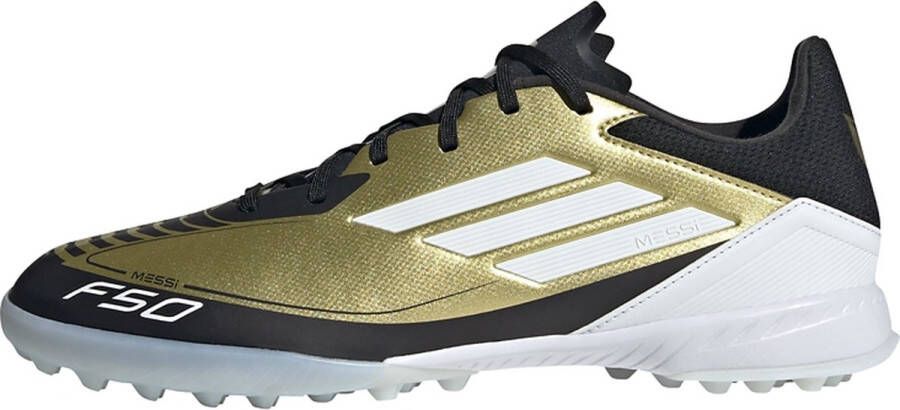 Adidas Performance Messi F50 League Turf Voetbalschoenen Unisex Goud