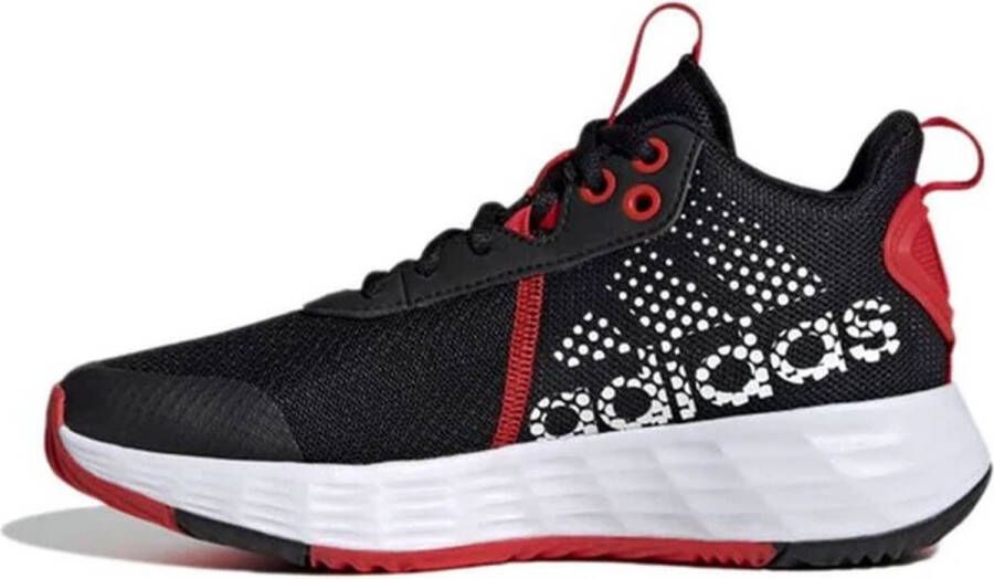 Adidas Perfor ce Ownthegame 2.0 K De schoenen van het basketbal Ge gd kind Zwarte