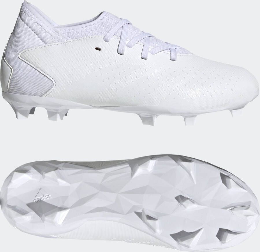 Adidas Performance Predator Accuracy.3 Firm Ground Voetbalschoenen Kinderen Wit