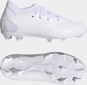 Adidas Performance Predator Accuracy.3 Firm Ground Voetbalschoenen Kinderen Wit