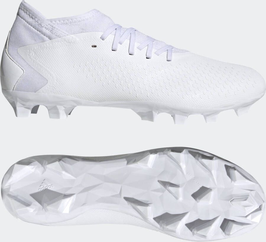 Adidas Performance Predator Accuracy.3 Multi-Ground Voetbalschoenen Unisex Wit
