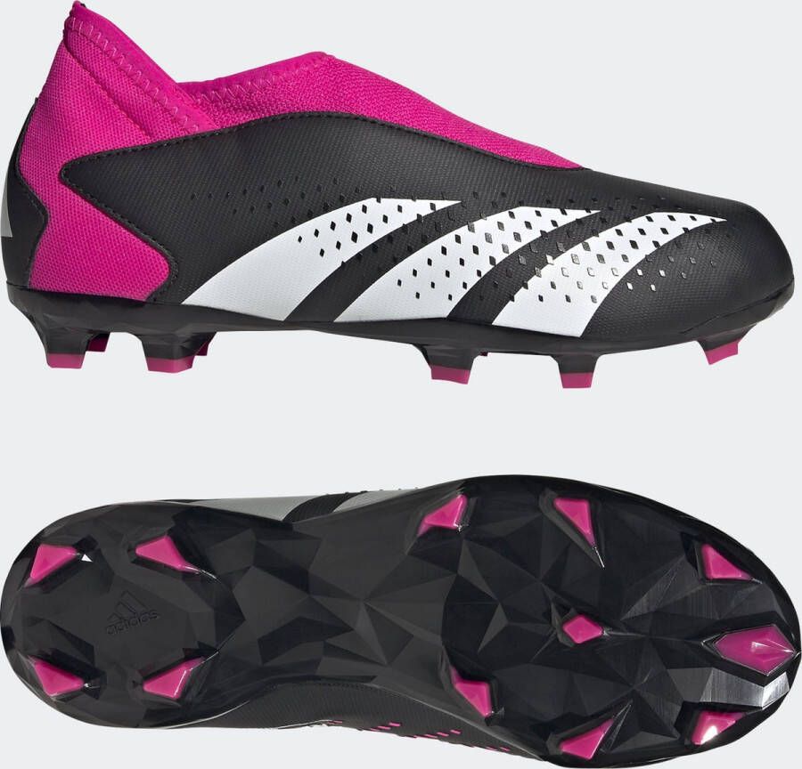 Adidas Perfor ce Predator Accuracy.3 Veterloze Firm Ground Voetbalschoenen Kinderen Zwart