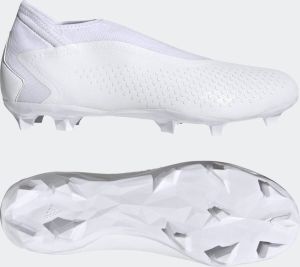 Adidas Performance Predator Accuracy.3 Veterloze Firm Ground Voetbalschoenen Unisex Wit