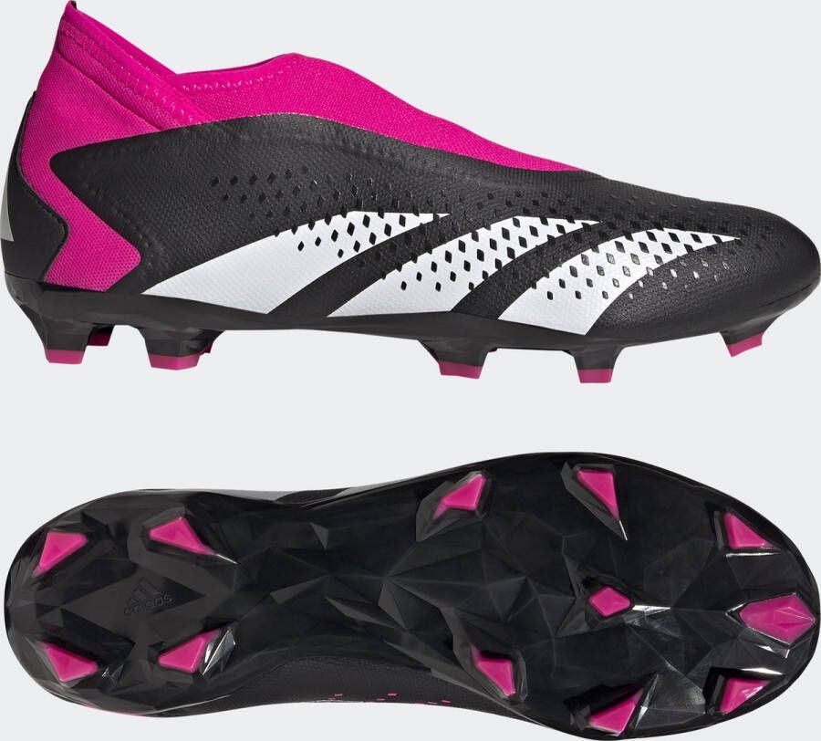 Adidas Perfor ce Predator Accuracy.3 Veterloze Firm Ground Voetbalschoenen Unisex Zwart
