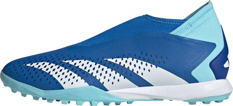 adidas Performance Predator Accuracy.3 Veterloze Turf Voetbalschoenen Unisex Blauw