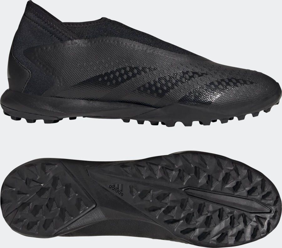 Adidas Perfor ce Predator Accuracy.3 Veterloze Turf Voetbalschoenen Unisex Zwart