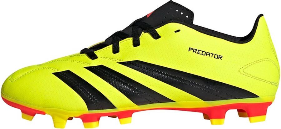 Adidas Predator Club FxG Team Solar Yellow 2 Core Black Solar Red- Heren Team Solar Yellow 2 Core Black Solar Red