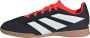 Adidas Perfor ce Predator 24 Indoor Sala Jr. zaalvoetbalschoenen zwart wit rood Imitatieleer 36 2 3 - Thumbnail 2