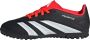 Adidas Perfor ce Predator Club TF Junior voetbalschoenen zwart wit rood Imitatieleer 38 2 3 - Thumbnail 2