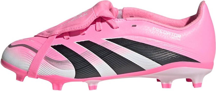 Adidas Performance Predator League Fold-Over Tongue Firm Multi-Ground Voetbalschoenen Kids Kinderen Roze