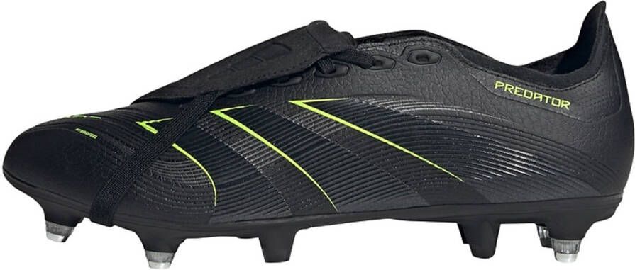 Adidas Perfor ce Predator League Fold-Over Tongue Soft Ground Voetbalschoenen Unisex Zwart