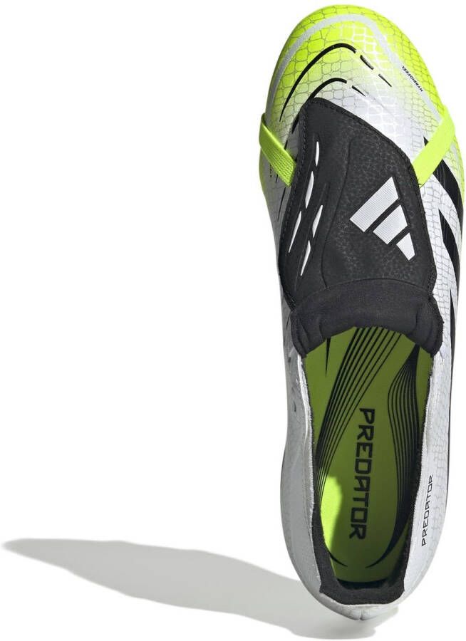 Adidas Perfor ce Predator League Fold-Over Tongue Stevige Multi-Ground schoenen Unisex Wit