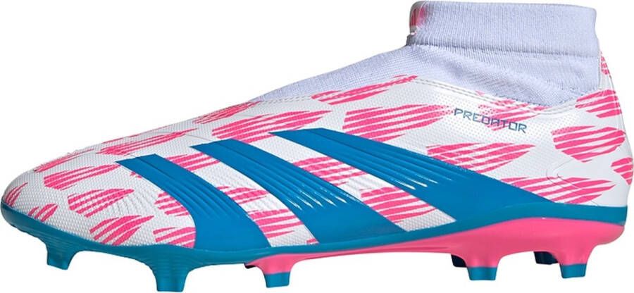Adidas Performance Predator League Veterloze Firm Ground Voetbalschoenen Unisex Wit