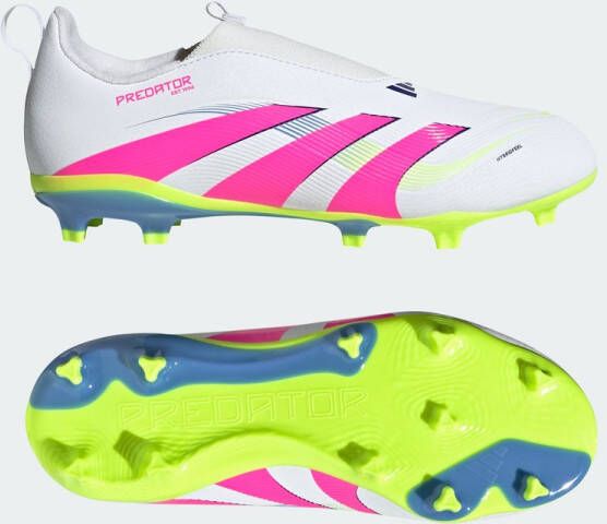 Adidas Perfor ce Predator League Veterloze Firm Multi-Ground Voetbalschoenen Kids Kinderen Wit