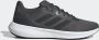 Adidas Performance Runfalcon 3.0 hardloopschoenen grijs zwart antraciet - Thumbnail 2