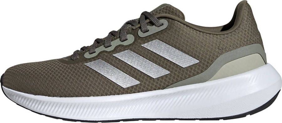 Adidas Performance Runfalcon 3.0 hardloopschoenen olijfgroen - Foto 3