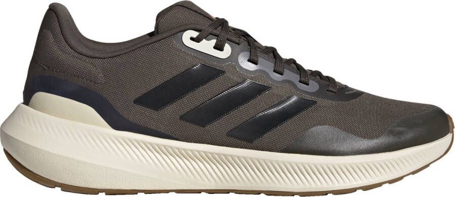 Adidas Perfor ce Runfalcon 3.0 hardloopschoenen olijfgroen zwart - Foto 2