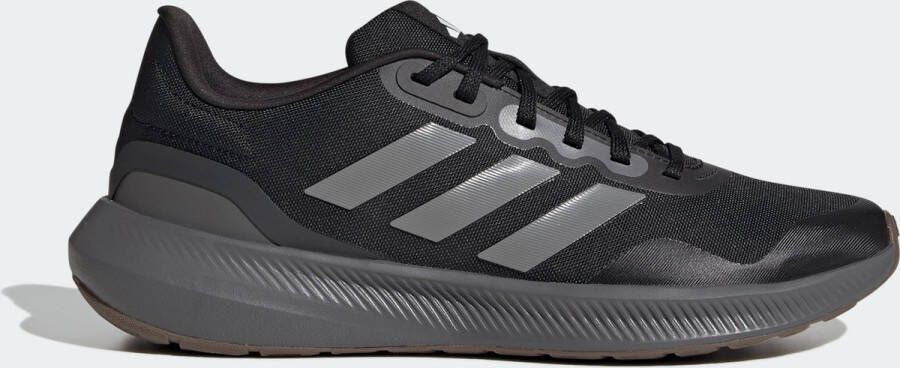 Adidas Performance Runfalcon 3.0 hardloopschoenen zwart grijs antraciet - Foto 3