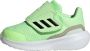 Adidas Performance RunFalcon 3.0 Schoenen met Klittenband Kinderen Groen - Thumbnail 1