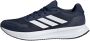 Adidas Performance Runfalcon 5 hardloopschoenen donkerblauw wit zwart - Thumbnail 2