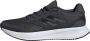 Adidas Performance Runfalcon 5 hardloopschoenen grijs zwart wit - Thumbnail 2