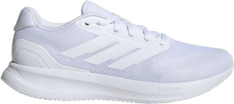 Adidas Performance Runfalcon 5 Wide Hardloopschoenen Heren Wit