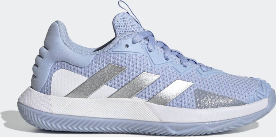 Adidas Performance SoleMatch Control Tennis Schoenen Dames Blauw