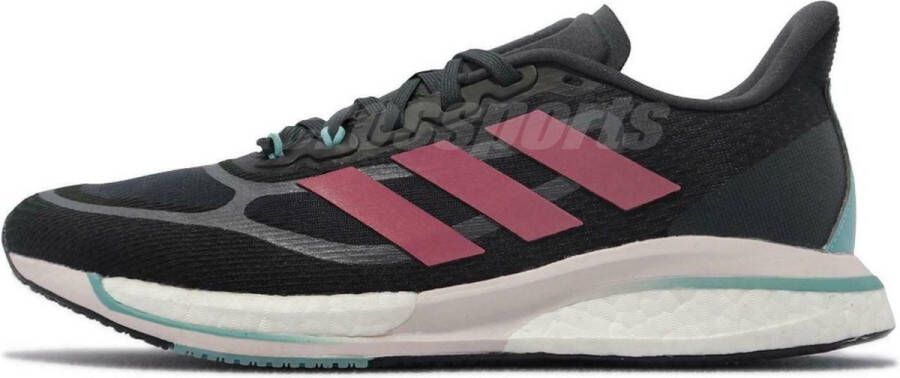 Adidas Performance Runningschoenen SUPERNOVA + BOOST BOUNCE PRIMEGREEN WOMENS