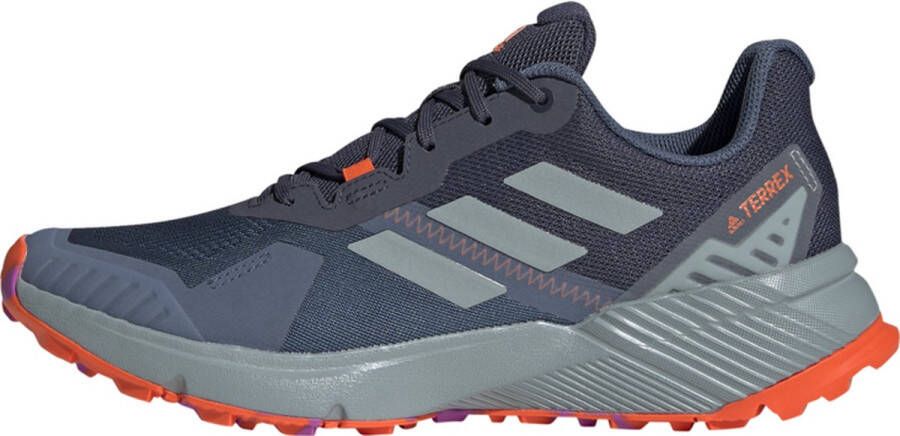 Adidas Performance Terrex Soulstride Trail Running Schoenen Heren Blauw