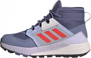 Adidas Terrex Trailmaker Mid RAIN.RDY Hiking Schoenen Orbit Violet Solar Red Purple Tint