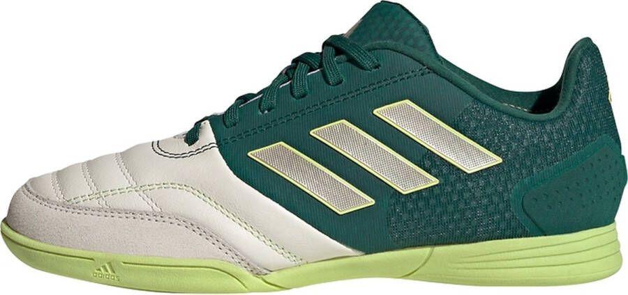 Adidas Perfor ce Top Sala Competition Indoor Jr. zaalvoetbalschoenen ecru groen limegroen Leer 37 1 3 - Foto 1